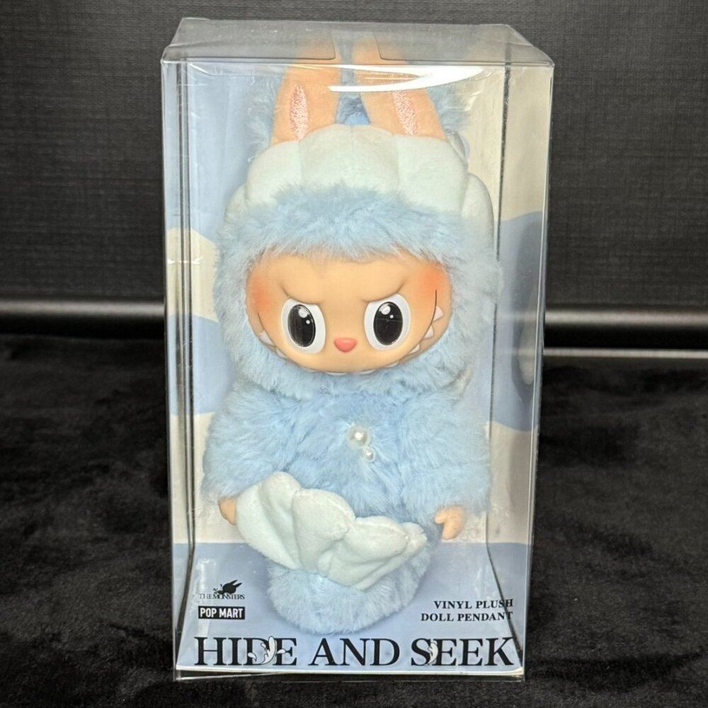 Popmart Labubu Hide and Seek Merbubu Plush Pendant‎ Singapore Exclusive
